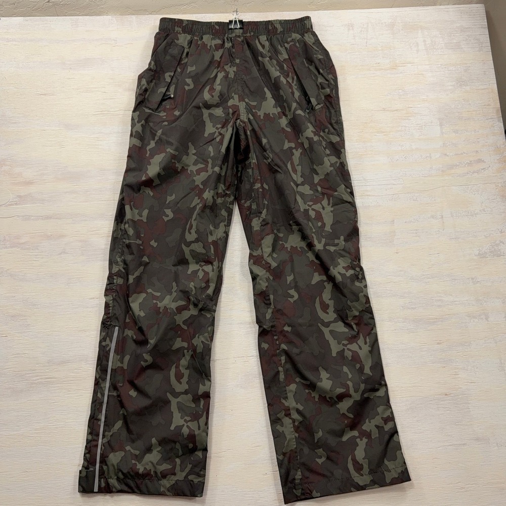 33,000ft Rain Pants Camo 30w 30L Waterproof Mesh Lined Outdoor Green Men